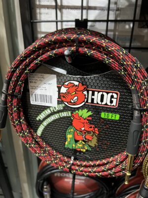 Pig Hog Tartan Plaid Instrument Cable 10Ft