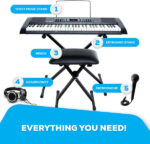 Alesis 61-Key Portable Keyboard with Accessories - Image 2