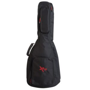 Electric Gtr Gig Bag Heavy Duty Black 10Mm Thk