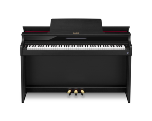 Casio Celviano AP-550 Digital Piano – Black with Adjustable Bench and Wooden Keys