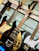 Rickenbacker 325V59 Bigsby Jetglo Semi Hollow Electric Guitar Hard Case 1996 John Lennon