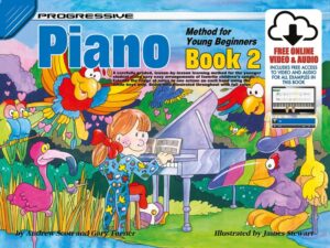 Progressive Piano Meth For Young Begin Bk 2 Bk/O