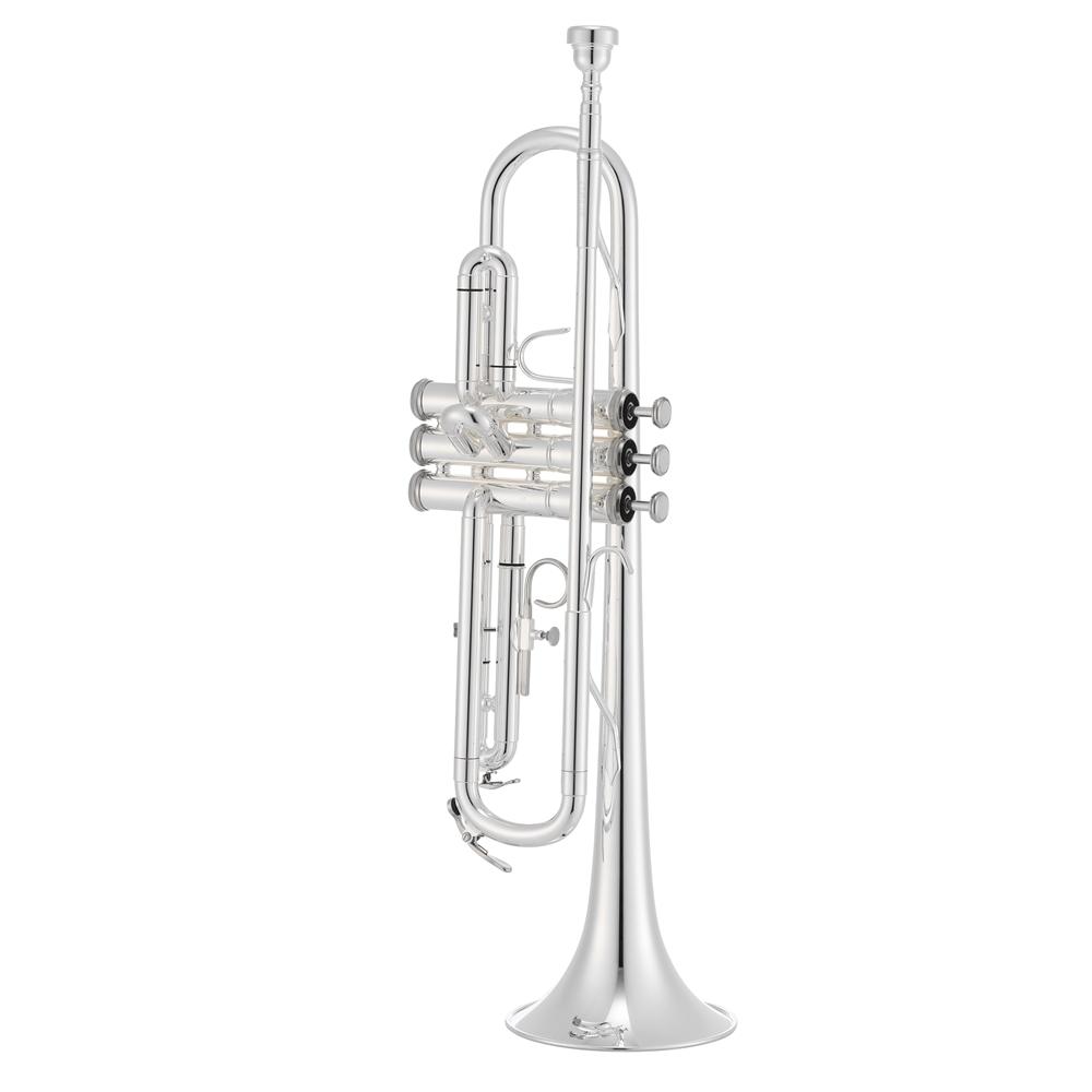 JTR500S-1.jpg Jupiter Jtr500S Trumpet 500 Series Silver (New 4 - Image 1