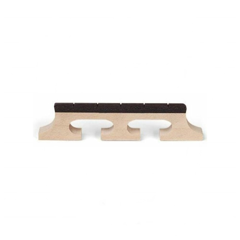 11/16 Inch Banjo Bridge 5 Str Maple Ebony Insert