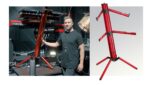 Km Spider Pro Deluxe Red Keyboard Stand Special Order - Image 4