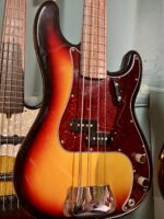 Fender American Vintage 63 Precision Bass 3-Colour Sunburst Usa - Image 4