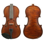 4/4 Size Violin Outfit Aged Dark Antique W/Opal