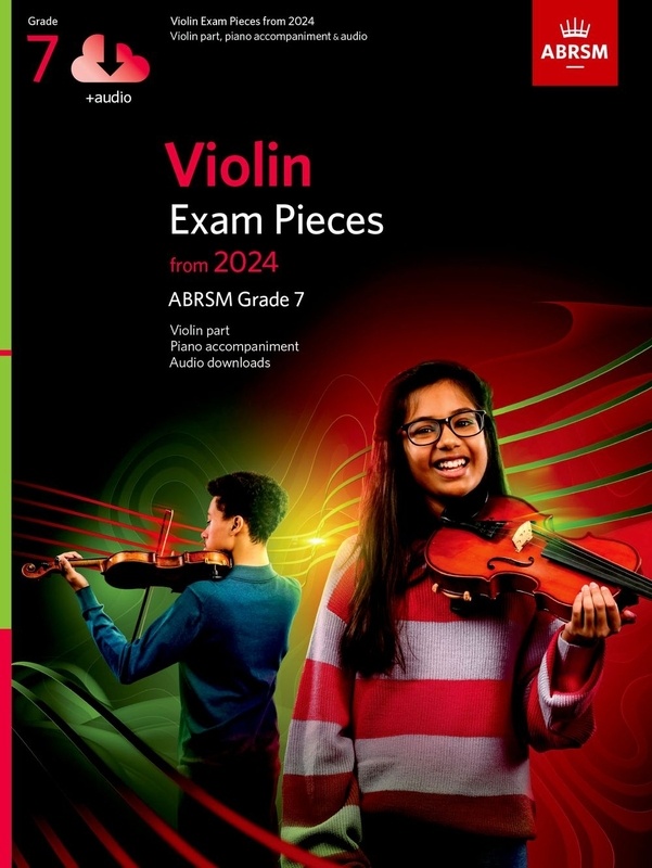 Violin Exam Pieces From 2024 Abrsm Gr 7 Violin/piano/audio