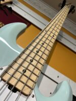 Ernie Ball Musicman Stingray 5 Mint Green Bass Guitar Used - Image 5