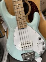 Ernie Ball Musicman Stingray 5 Mint Green Bass Guitar Used - Image 7