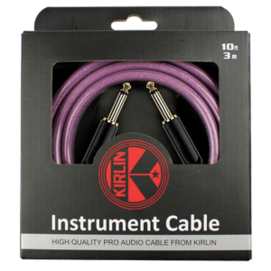 Kirlin Kipw201Bpu-20 Pvc Woven Guitar Cable 20Ft