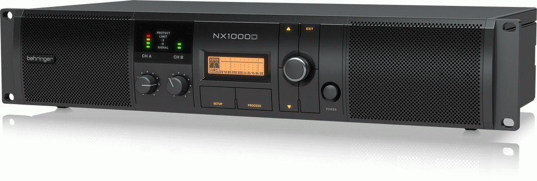 Behringer Nx1000D Power Amplifier With Smartsens