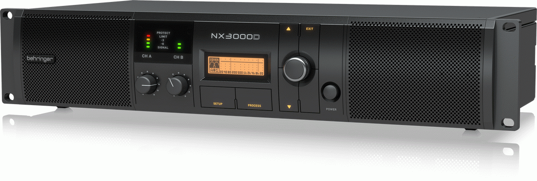 Behringer Nx3000D Power Amplifier With Smartsens