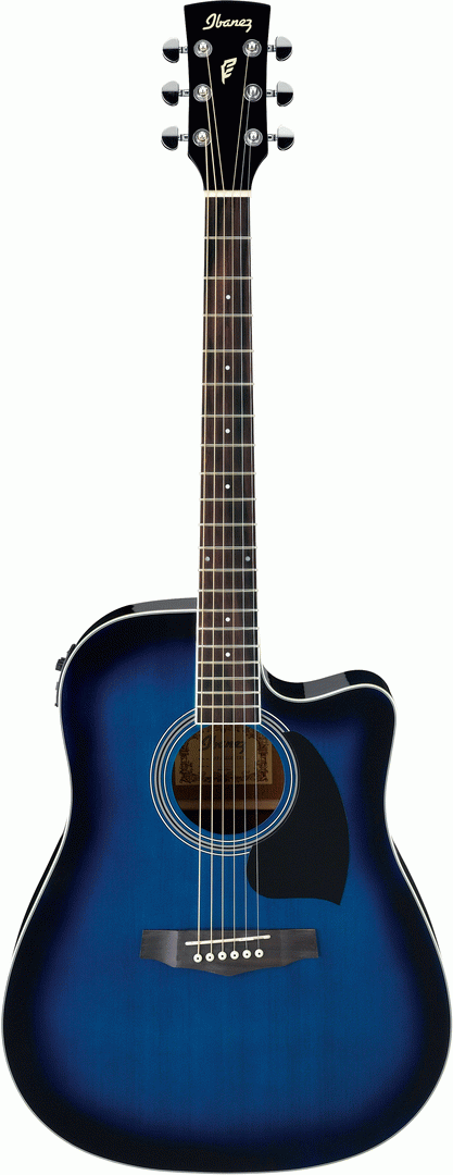 Pf15Ece A/E Gtr W/C-Ay Trans Blue Sb