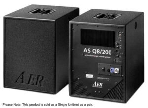 Aer Asq8 Active Loudspeaker System (200 Watt) Tw