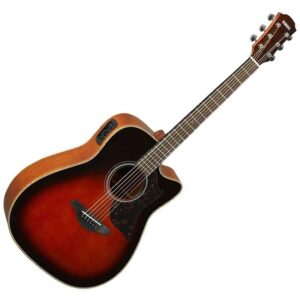 Yamaha A1M Dreadnought Cutaway Brown Sunburst