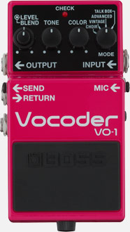 Boss Vocoder