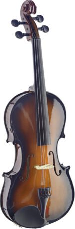 Stagg Vn4/4-Sb 4/4 Solid Maple Violin With Standard-Shaped Soft-Case