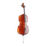 Stagg 3/4 Size Solid Spruce Cello with Bag – Durable and Lightweight
