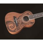 Oscar Schmidt Ou2Tat-A-U Concert Ukulele Hawaiia - Image 6
