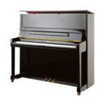 Petrof Prof Upright 131 E1 Walnut Used 2007 With Bench