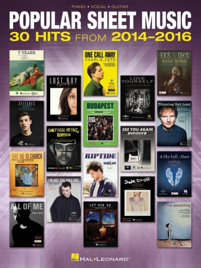 174335-2.jpg Popular Sheet Music 30 Hits 2014-16 Pvg (O/P) - Image 1