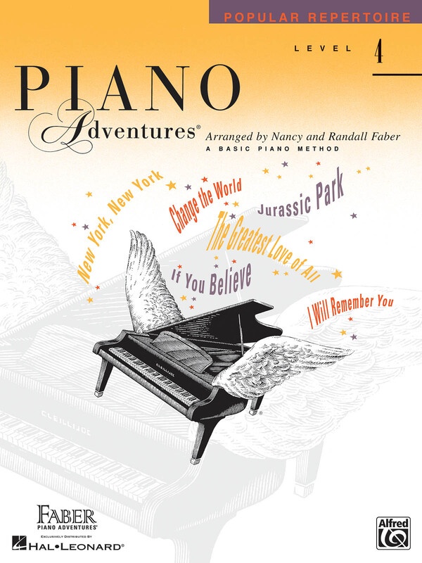 420244-1.jpg Piano Adventures Level 4 - Popular Repertoire Book - Image 1