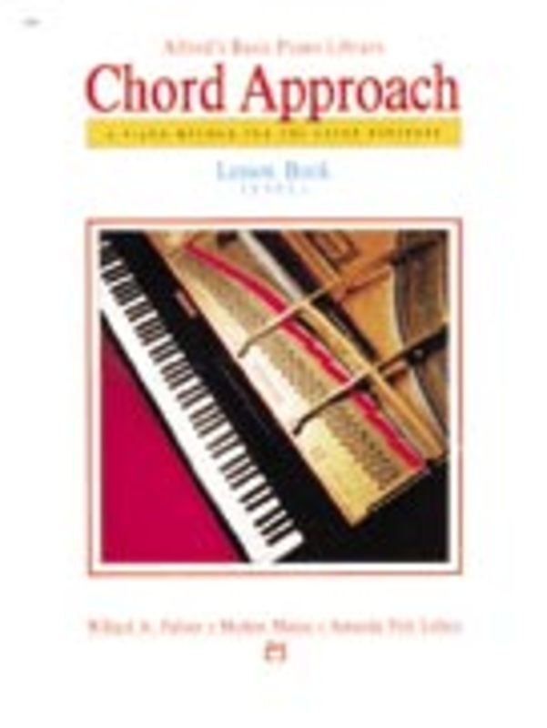 ALF2644-1.jpg Alfred'S Basic Piano Chord Approach Lesson Book Level 1 - Image 1