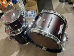 British Drum Co BDC LOUNGE 22' Club Kit - Carnaby RED - Image 8