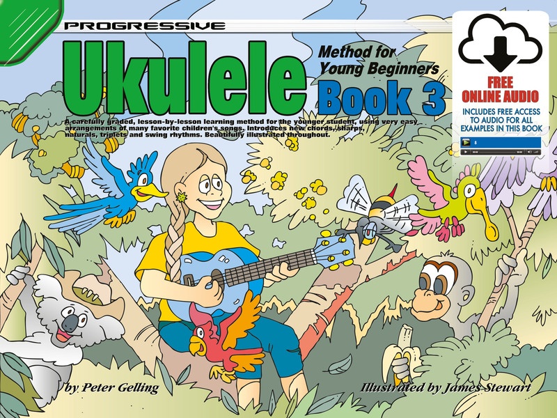 KPYBU3X.jpg Progressive Ukulele Method For Young Beginners Book 3 - Image 1