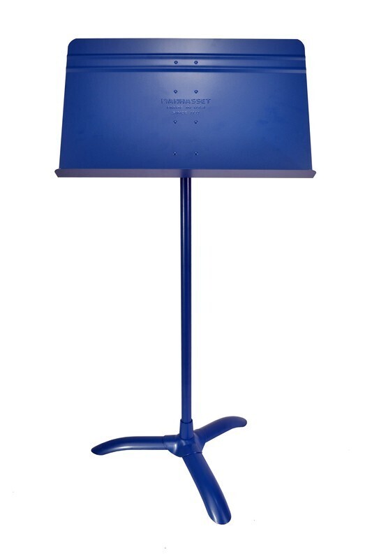 M4801MBL-1.jpg Symphony Music Stand Blue Matte Finish - Image 1