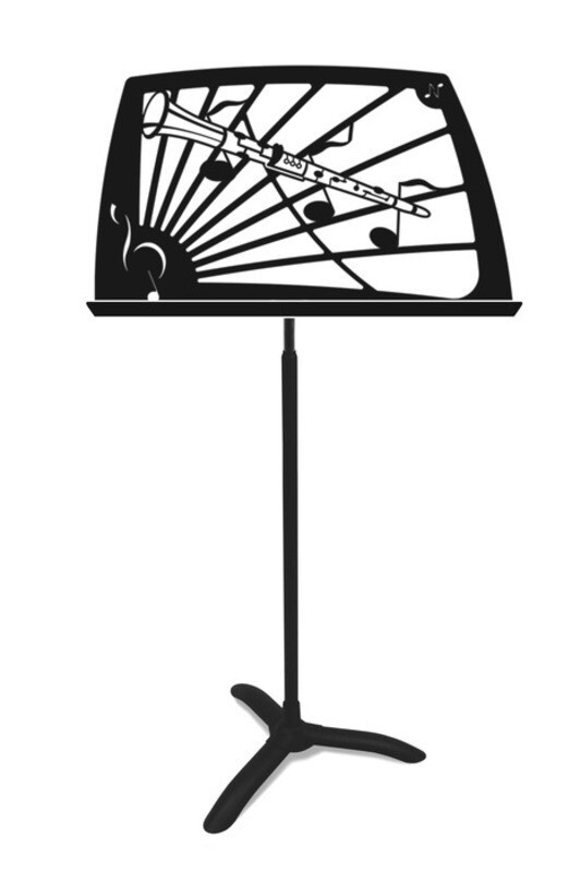 MN1060.jpg Noteworthy Clarinet Music Stand - Image 1
