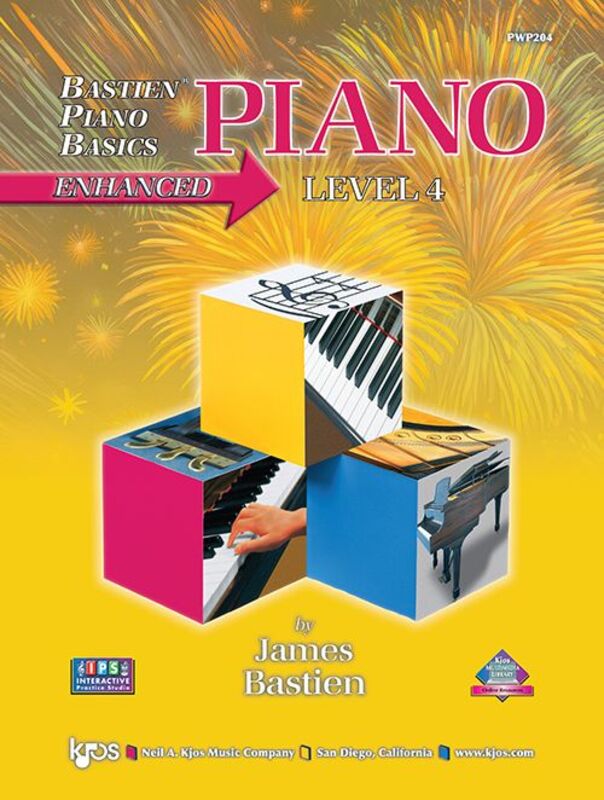 PWP204.jpg Bastien Piano Basics Enhanced: Piano Level 4 - Image 1