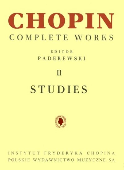 PWM234291.jpg Chopin - Etudes Complete Ed Paderewski (Dnu Sub) - Image 1