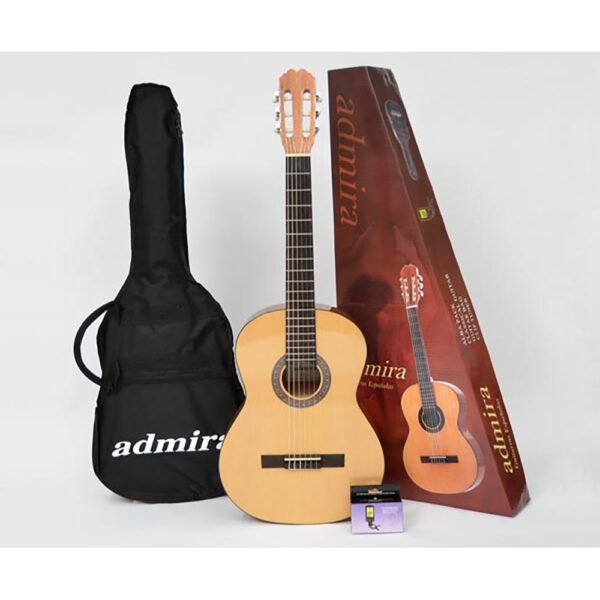 Admira Alba 4/4 Classical Guitar Package with Bag & Tuner