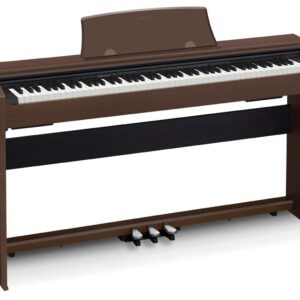 Casio PX-770 Digital Piano with Bench – Brown