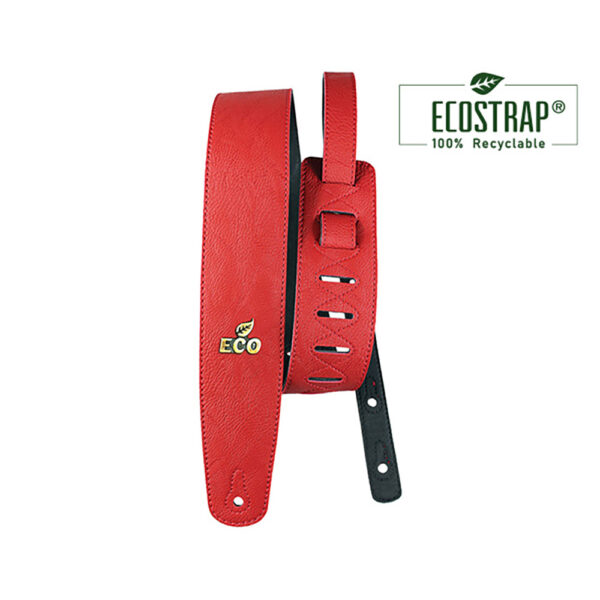 #35203 Ecostrap Guitar Strap - 100% Vegan Crimso