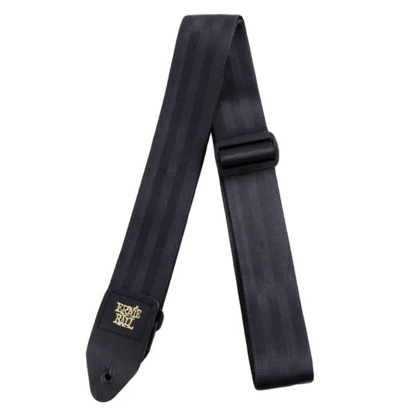 Ernie Ball 2Inch Seatbelt Webbing Strap Black