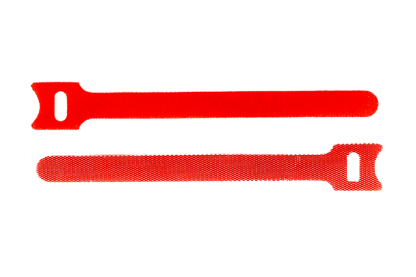 Velcro Tie Light Duty 50pack - 12mm X 150mm - Red