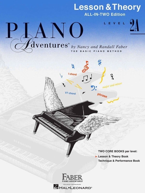 Piano Adventures All-in-Two Level 2A