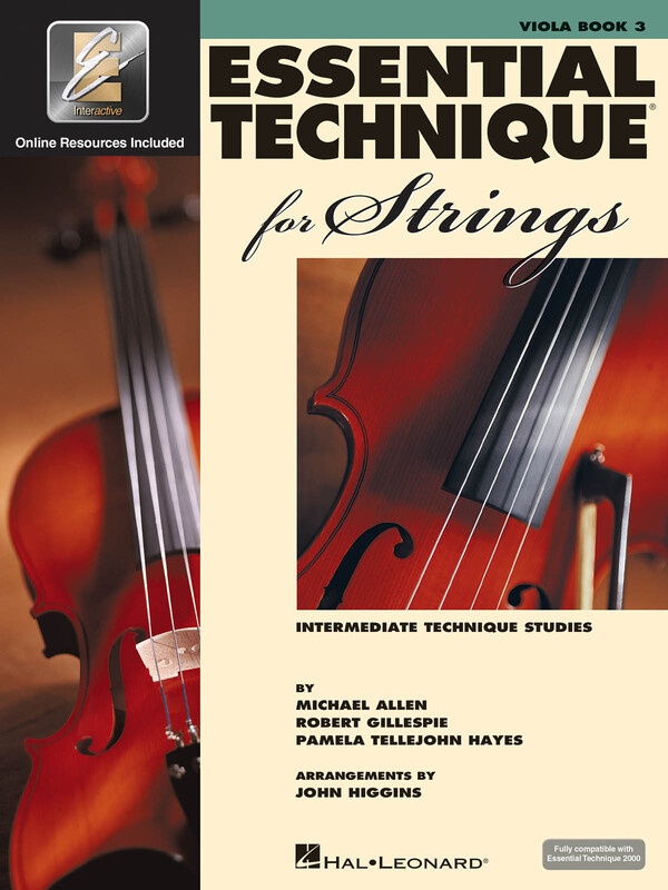 Essential Technique For Strings With Eei - Viola Book 3