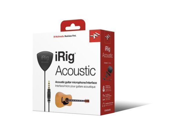 Irig Acoustic Guitar Interface For Ios Devices