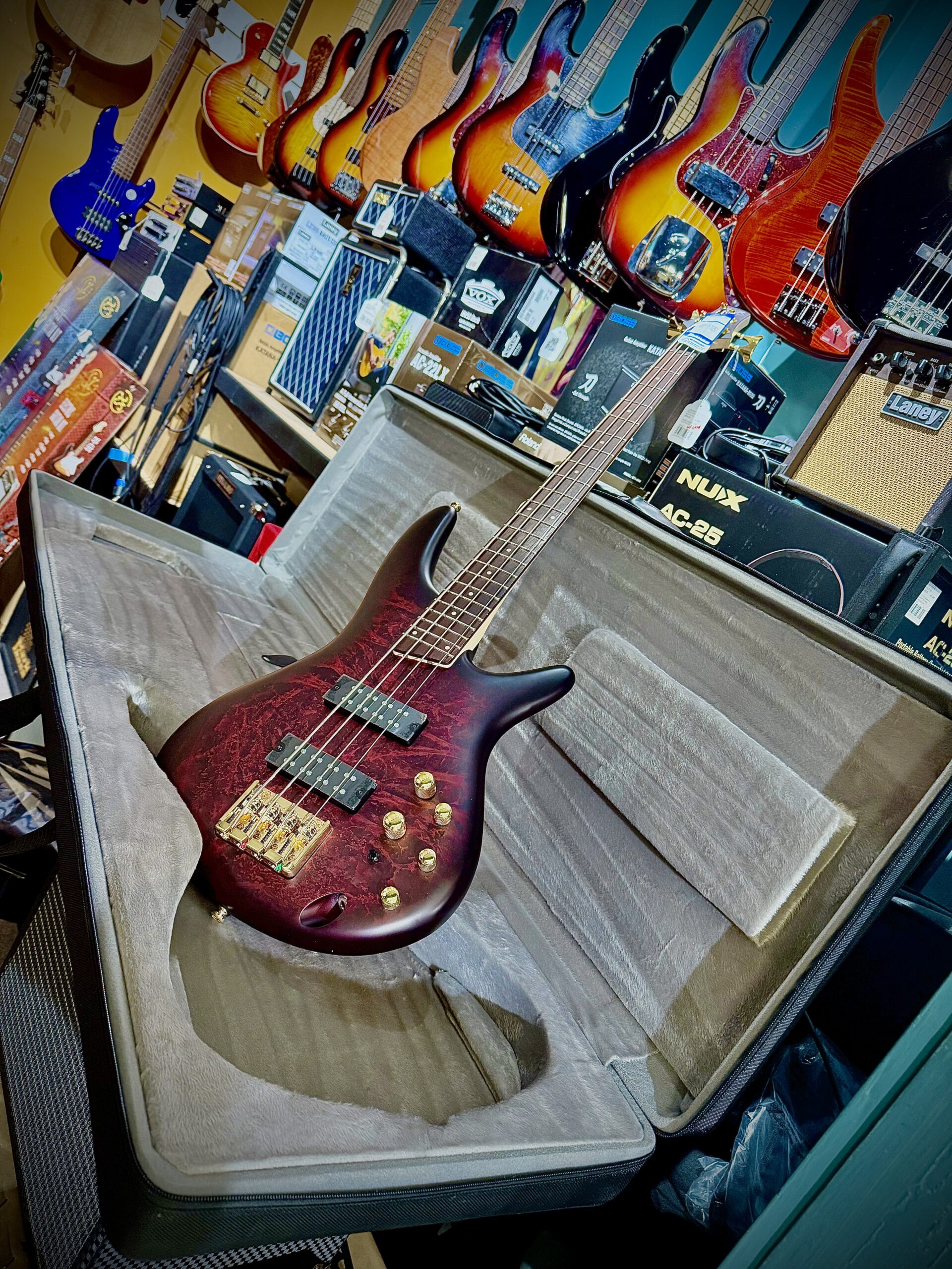 Ibanez SR300EDX WZM Electric Bass with FREE Ibanez Hard Foam Case