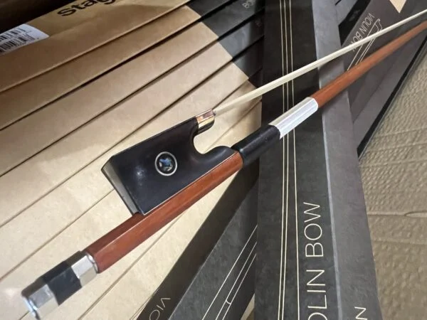 Stagg Bovn 4/4 Scale Wooden Violin Bow W/Horsehair