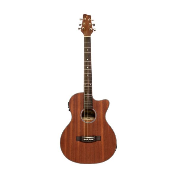Stagg Auditorium Cutaway PickUp & EQ Mahogany SA25 ACE