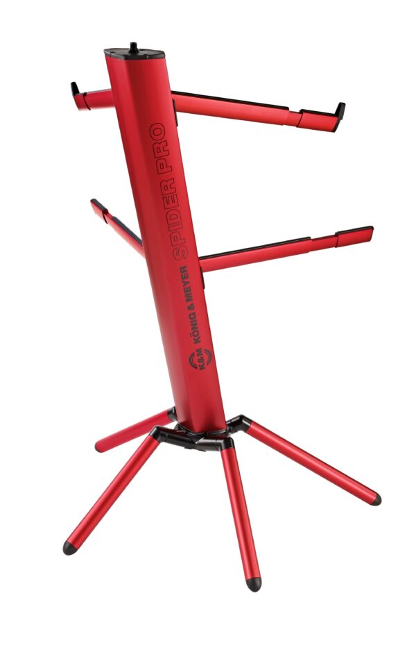 Km Spider Pro Deluxe Red Keyboard Stand Special Order