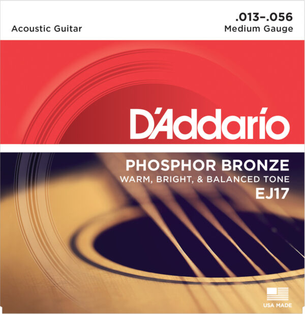 Acoustic Gtr Str Set 13/56 Ph/Br Med