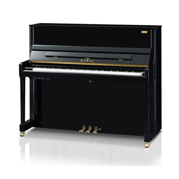 Kawai Aures K300 Upright Piano – 122 Cm – Ebony Polish