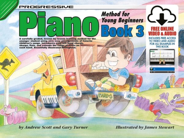 Progressive Piano Meth For Young Begin Bk 3 Bk/O