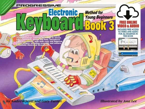 Progressive Electronic Keyboard Method Young Beginners Bk 3
